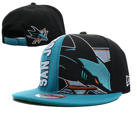 San Jose Sharks NHL Snapback Hat SD1
